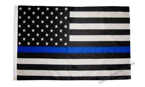 USA Thin Blue Line Flag